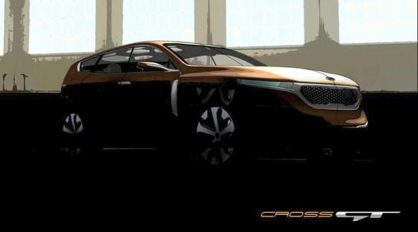 KIA pokazala skico koncepta Cross GT