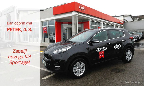 Dan odprtih vrat Predstavitev nove KIE SPORTAGE