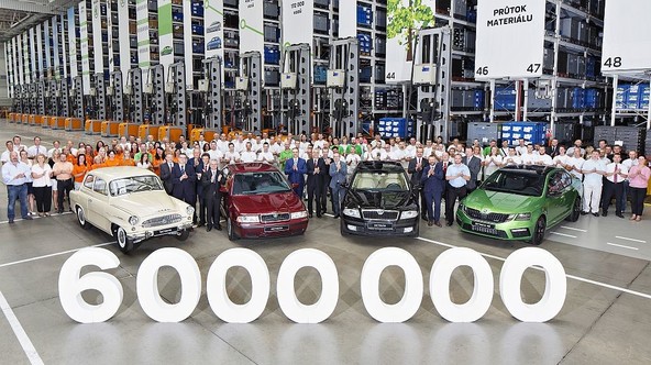 Mejnik za srce znamke estmilijonta Octavia