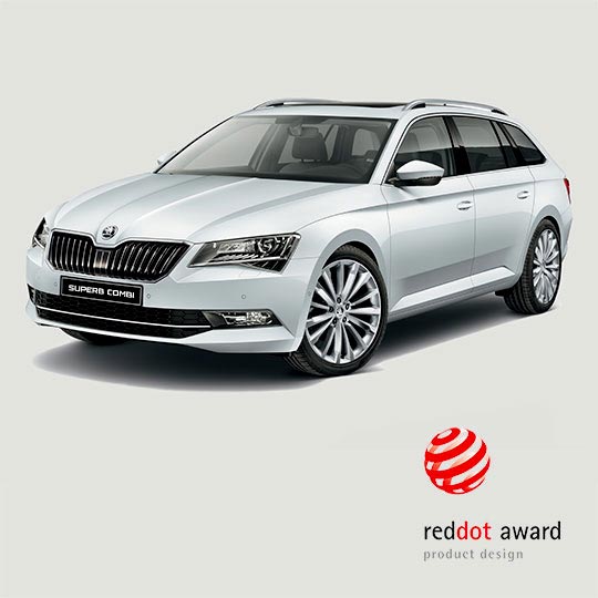 Škoda Super osvojila nagrado Red Dot