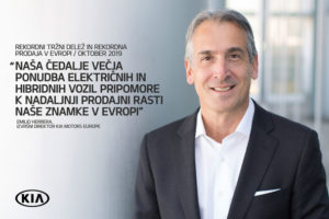 KIA z novimi modeli in elektrificiranimi pogoni rekordno v Evropi