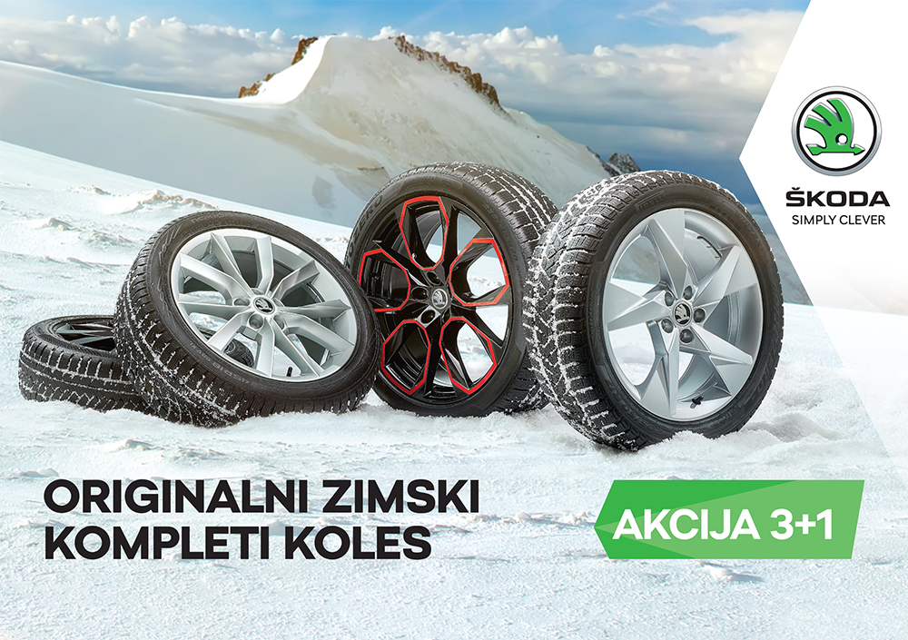 Akcijske cene pnevmatik Zima se blia