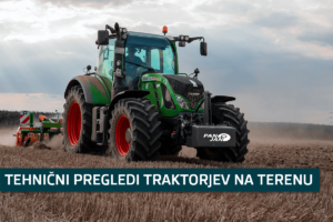 Tehnini pregled traktorjev na terenu 2021