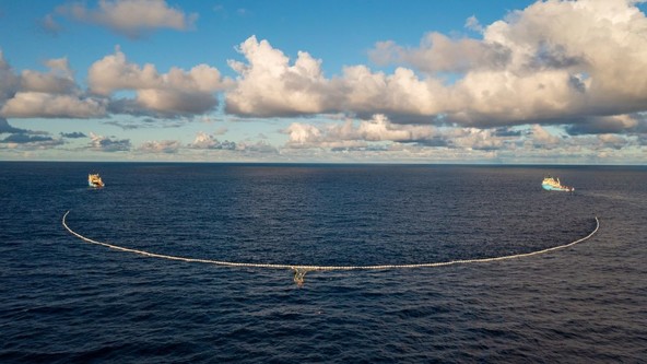 Kiin partner zbral rekordnih 55 ton plastike iz Pacifika